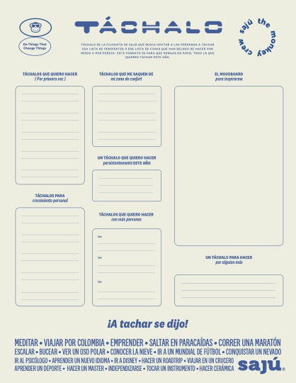 Poster - Reto "Táchalo" Año Nuevo