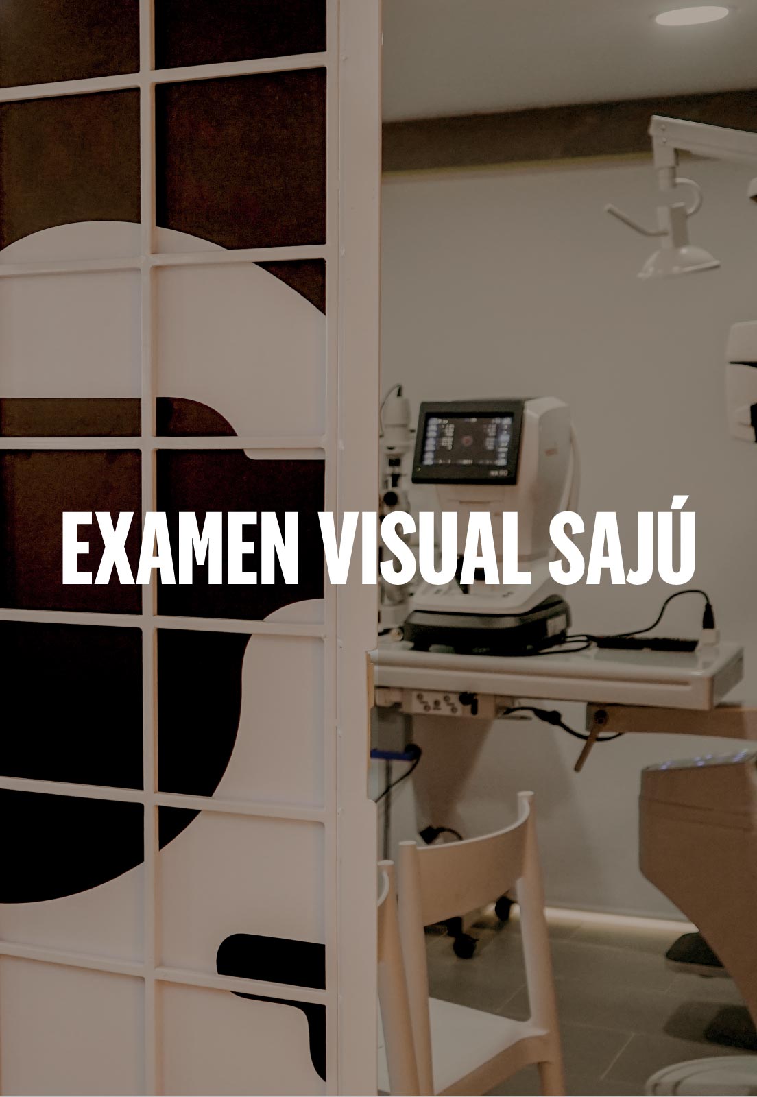 Examen Visual con Sajú - Calle 81