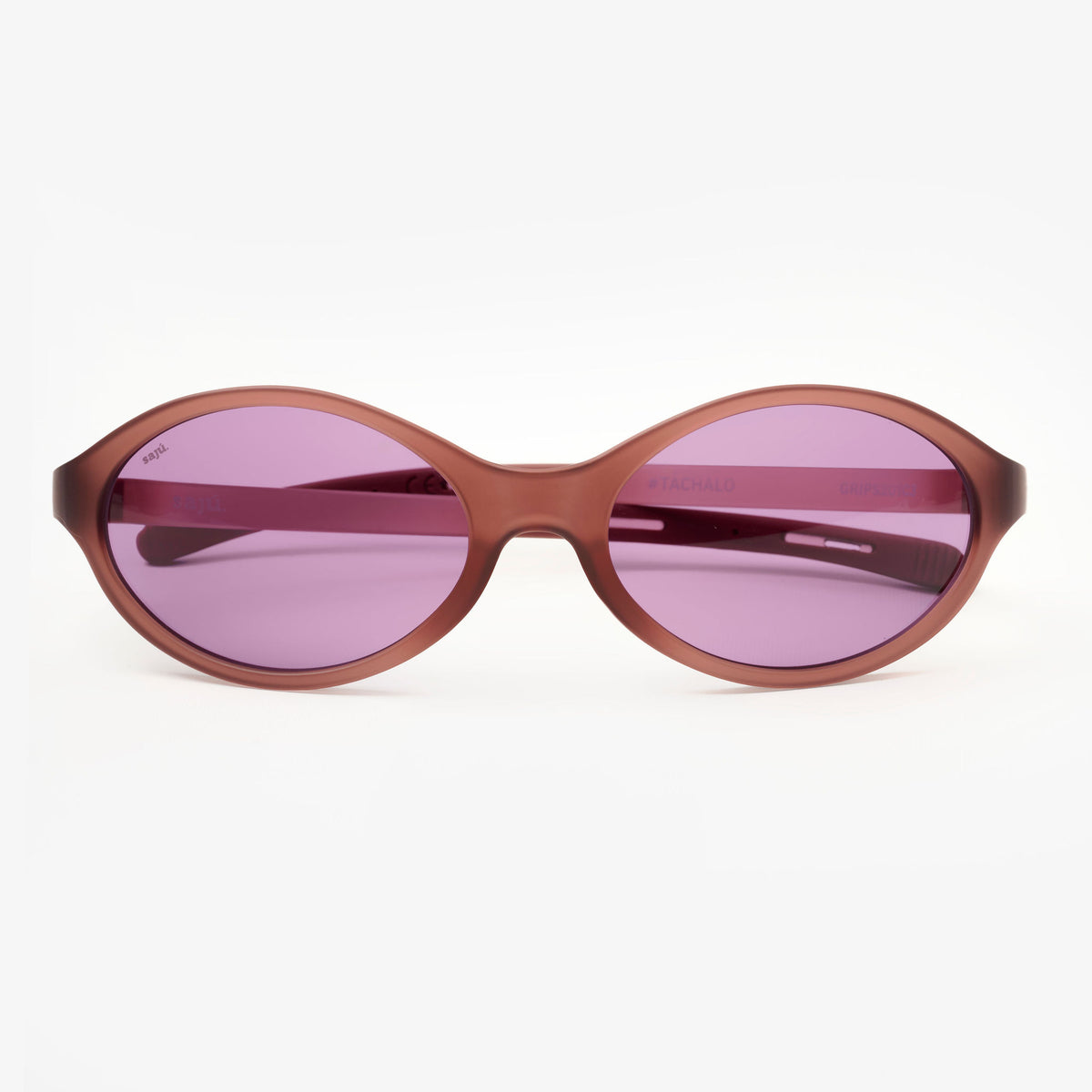 Sierra Sangría — gafas de sol ojo de gato de Sajú en TR90 vinotinto con sistema Grip