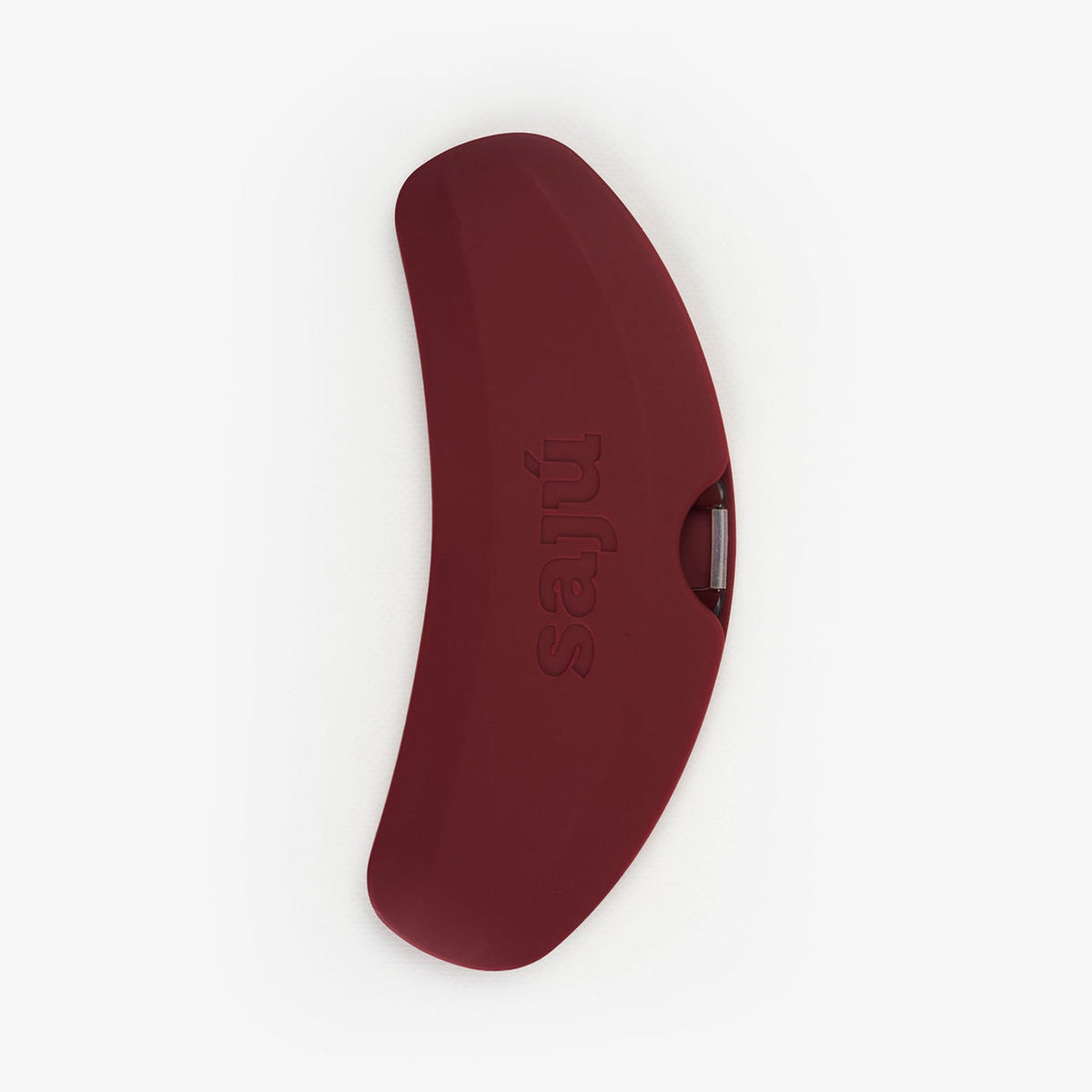 Estuche adhesivo para celular de Phone Glasses en color vino