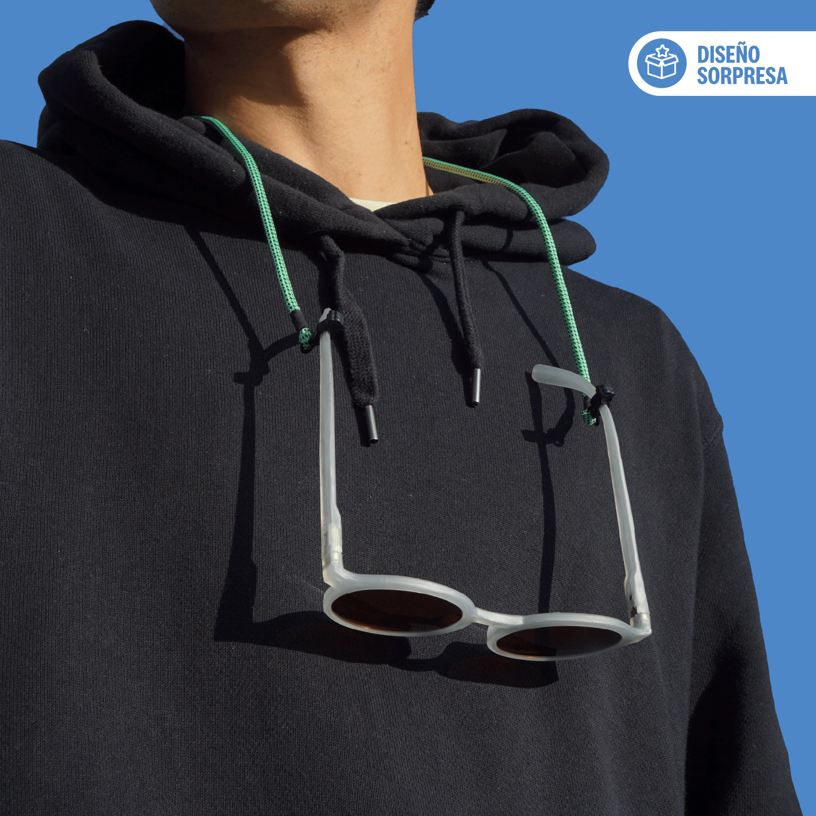 CUELGA GAFAS SORPRESA - Sajú Colombia