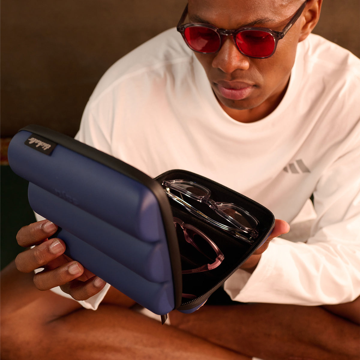 Triple Case - Navy