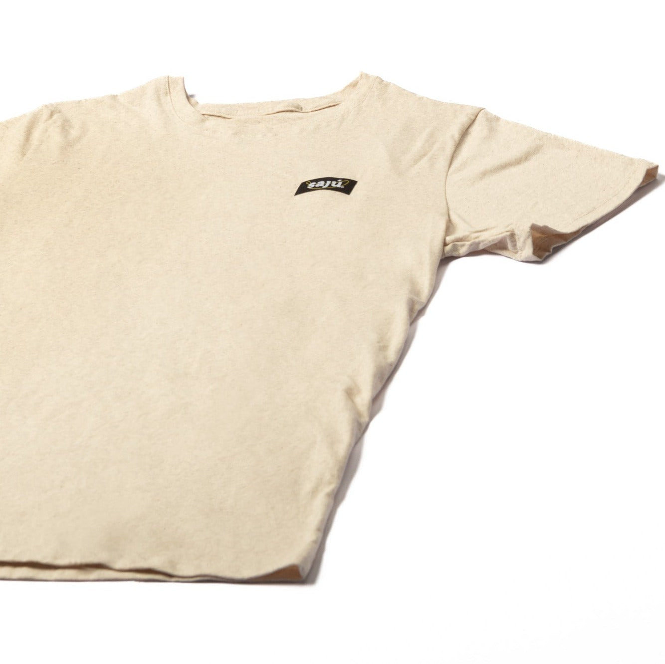Camiseta básica - Crema