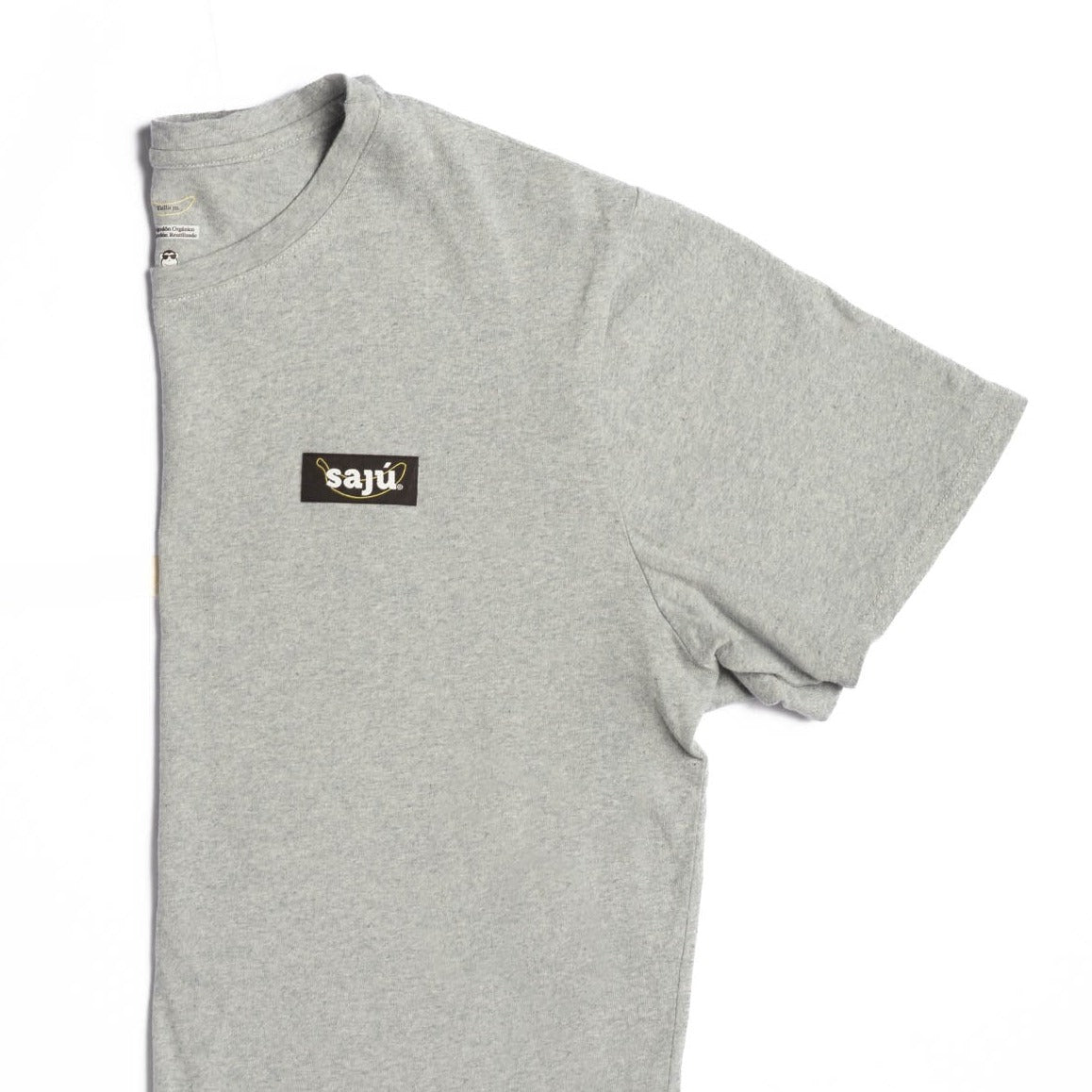 Camiseta básica - Gris / Azul