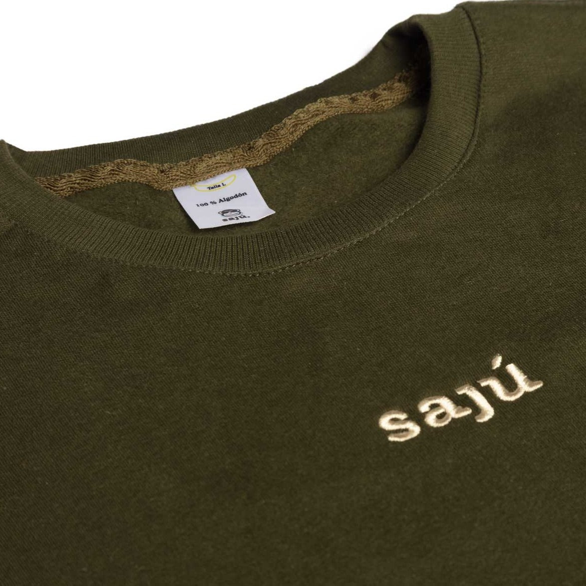 Suéter cuello redondo - Verde