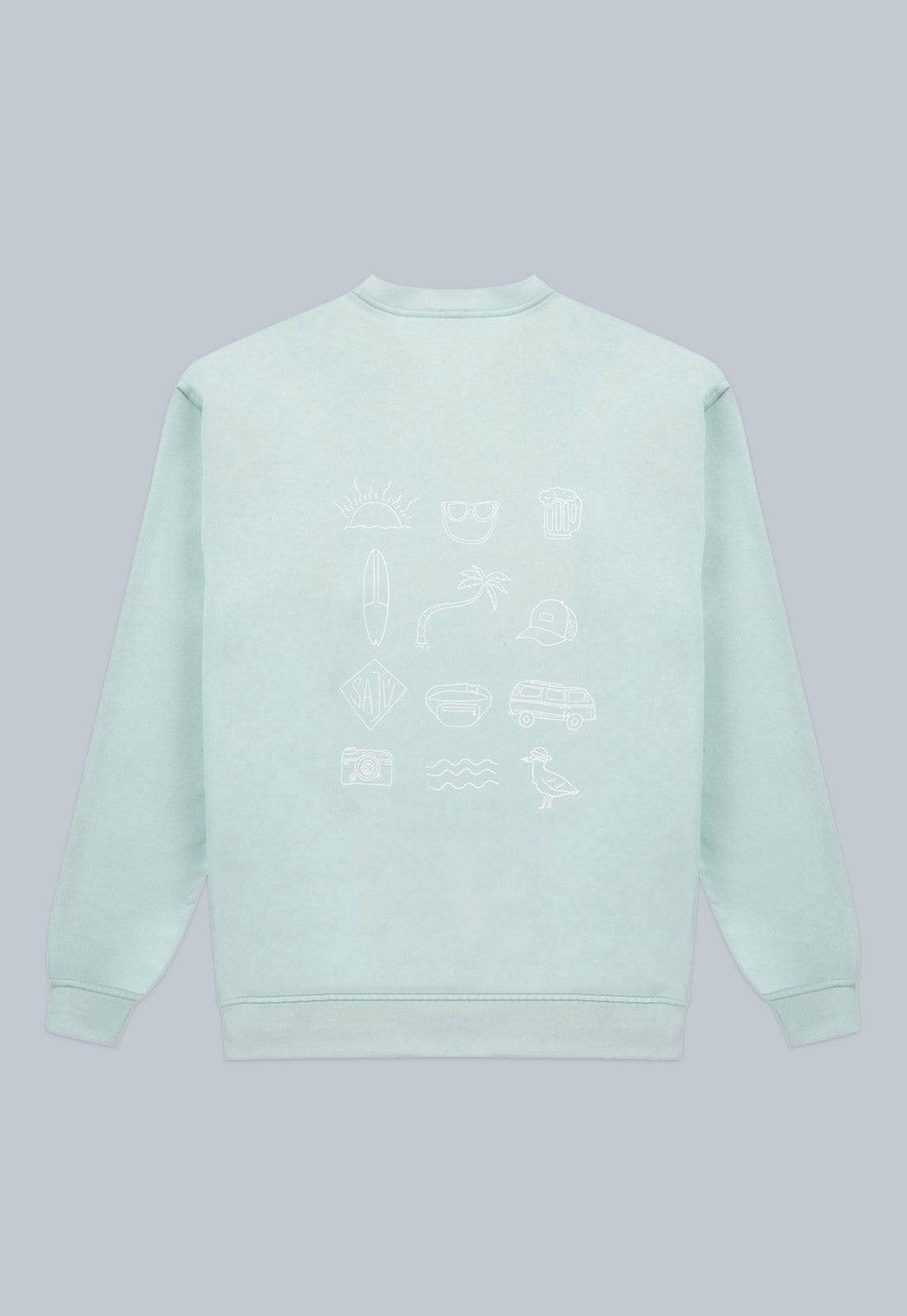 Crewneck Menta / Elementos
