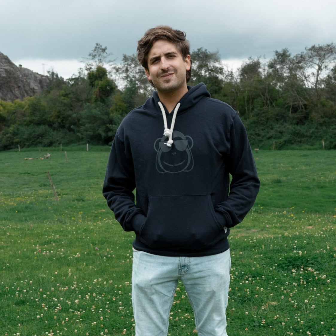 Hoodie - Saco Azul