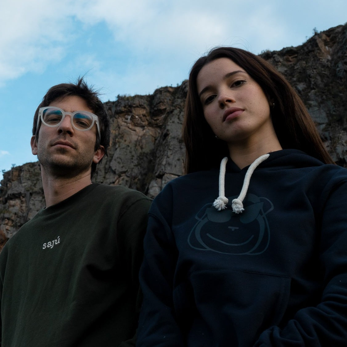 Hoodie - Saco Azul