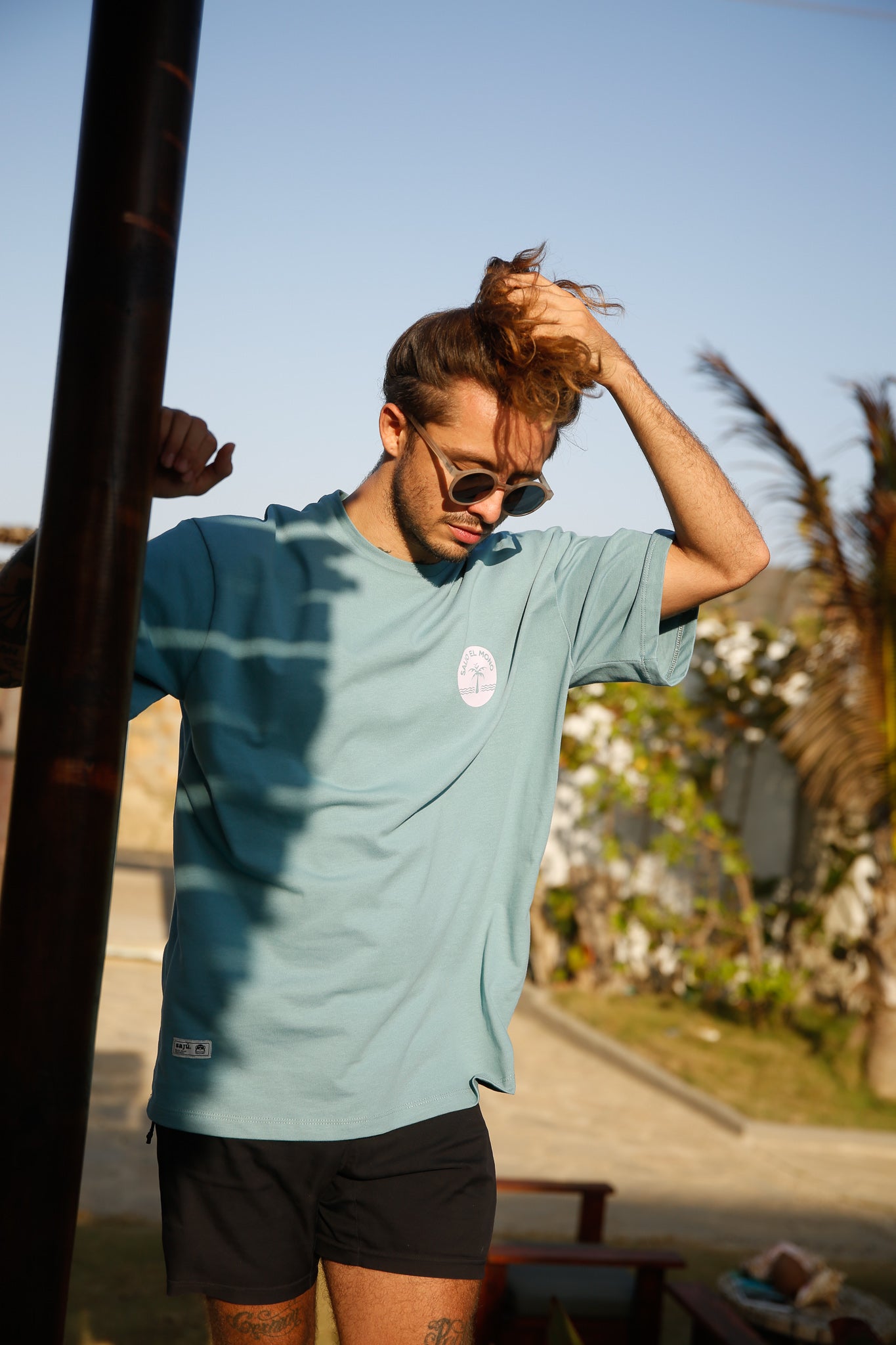 Camiseta Verde / Salió el Mono