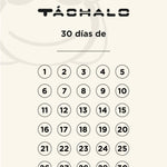 Poster - Reto "Táchalo" 30 Días