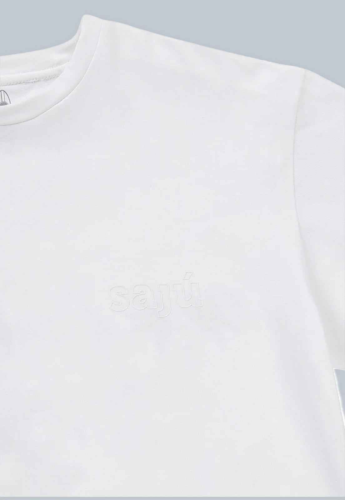 Camiseta Blanca / Vibes – Sajú