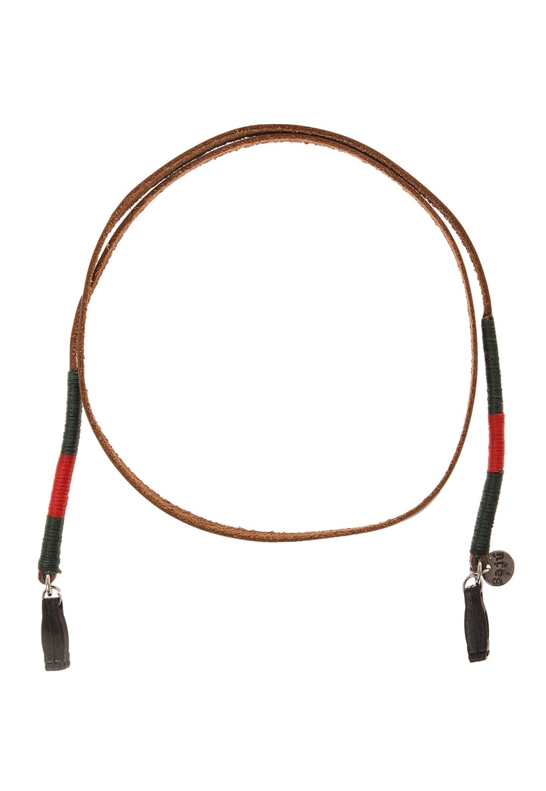 Cuelga Gafas Cuero Bordado - Sajú Colombia